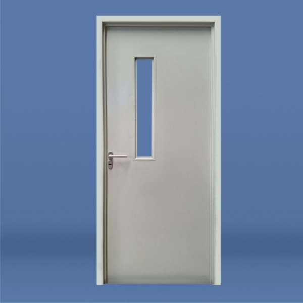 850P – Puerta Hoja Simple Visor Lateral – FRENTE WEB